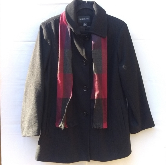 London Fog Jackets & Blazers - London Fog Wool Coat XL